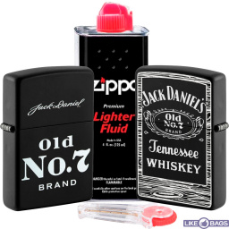 Набір запальничка Zippo Jack Daniel's® 49823 + бензин + кремній
